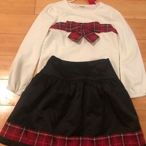 Gymboree girls Christmas outfit